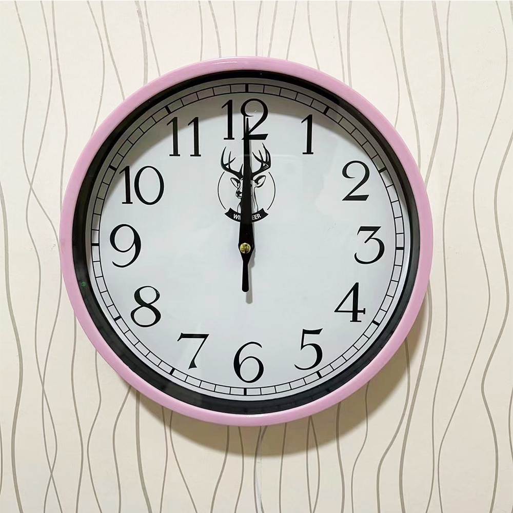 One Supermarket Decorative Wall Clock NonTicking Classic Digital Clock