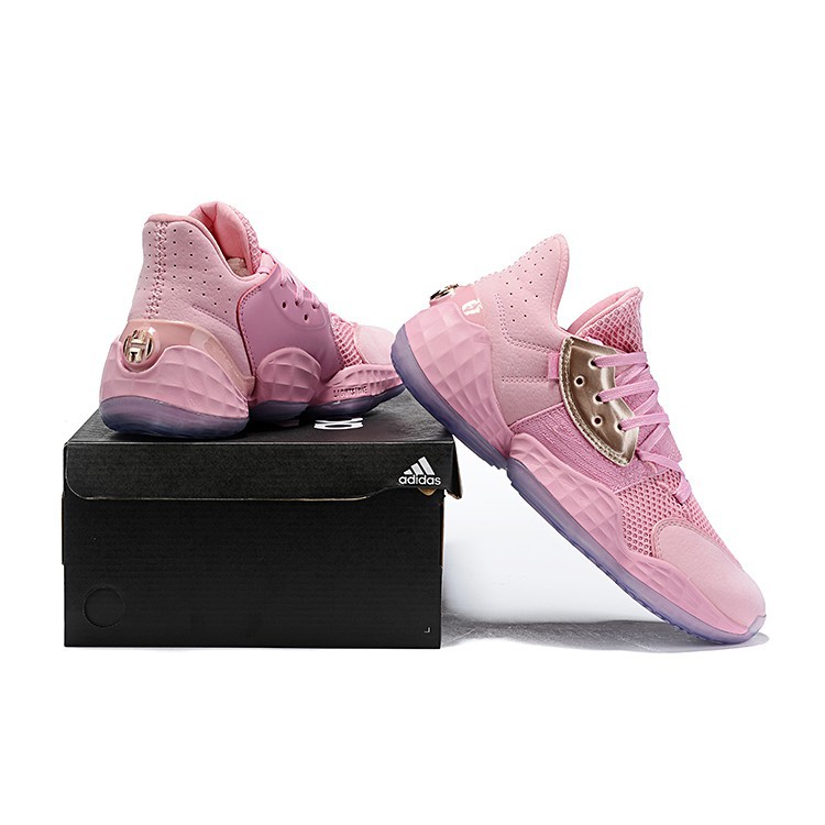 pink basketball shoes mens