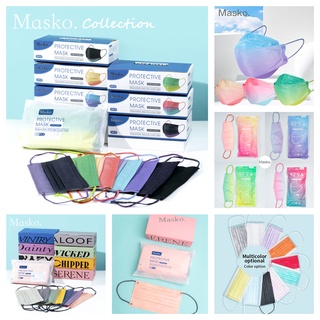 MASKO Protective Mask Disposable Face Mask Surgical with Box