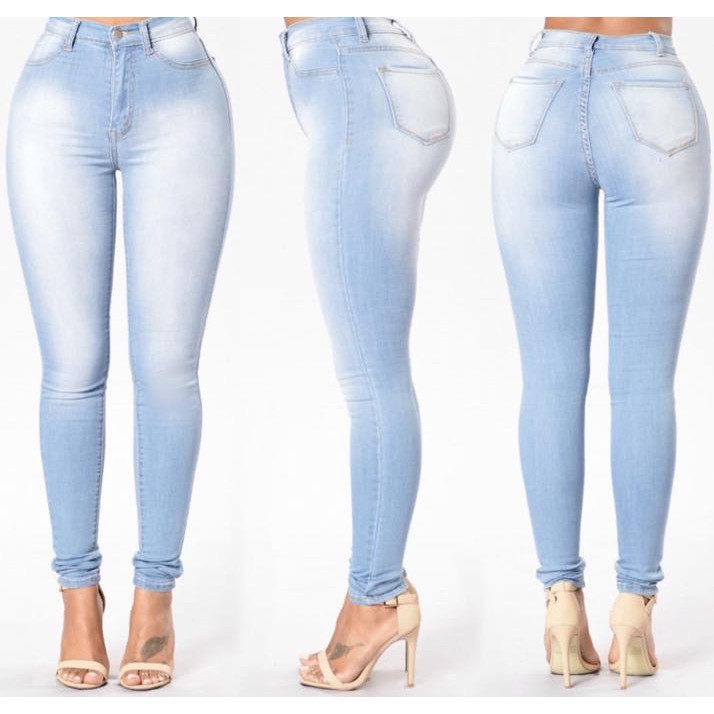 elastic waist skinny jeans womens