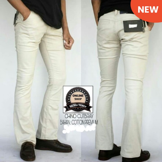 PRIA Outfit Chino Long Cutbray Men / Flare Chinos Comprang Th 90, The Most Trend