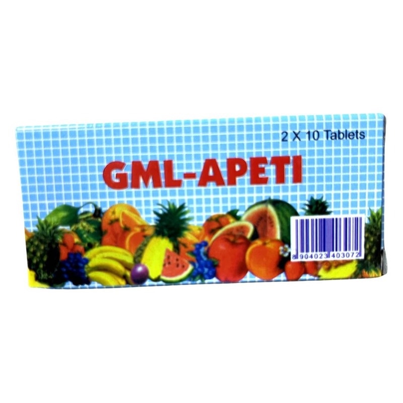 new life Apeti, GML APETI, Multivitamin Tabs 2X10 Tablets Shopee