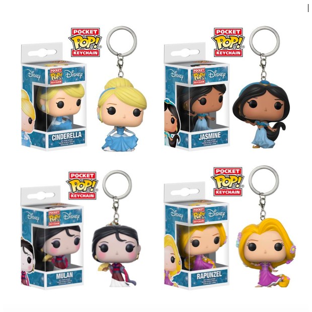 rapunzel funko pop keychain