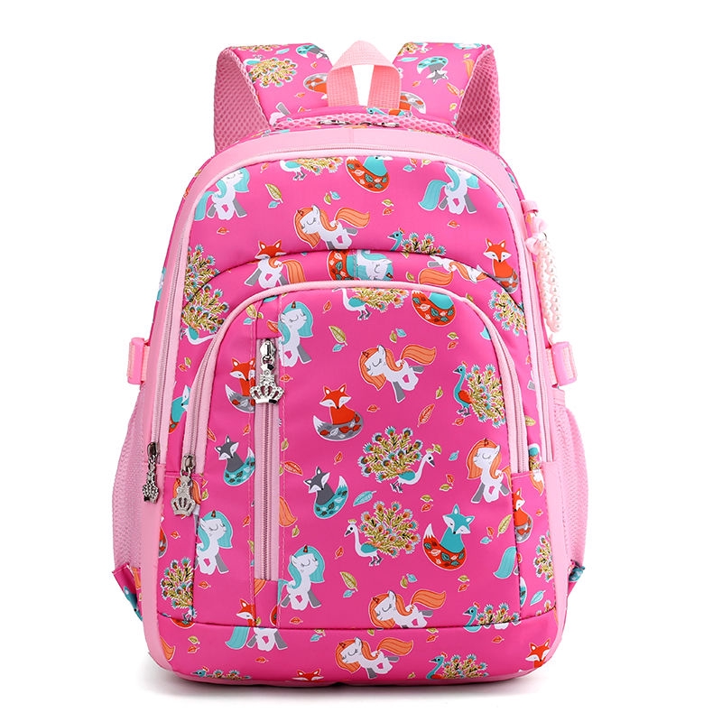 モℯCartoon school bagGirls' schoolbags for pupils in grades 1-3-4-6 ...