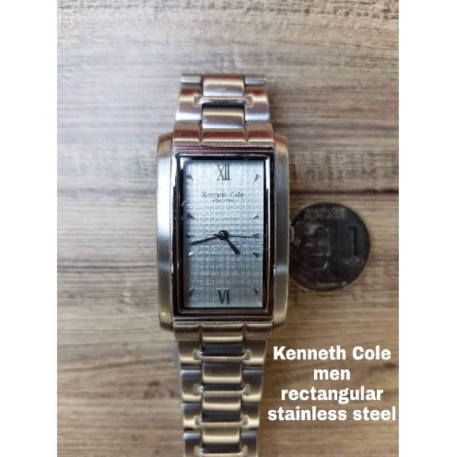 kenneth cole watch rectangular