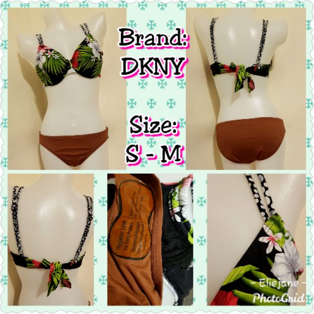 dkny bikini swimwear