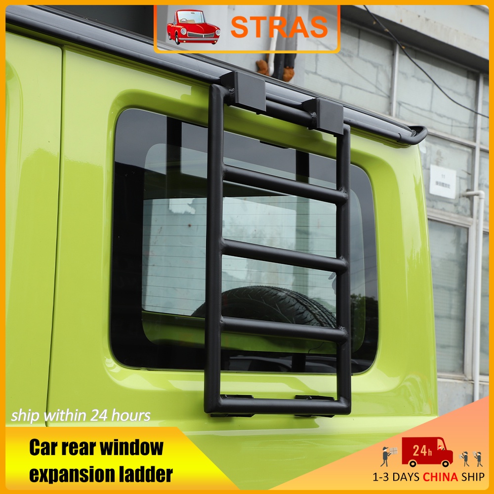 [Ready Stock] Car Rear Window Extension Ladder Rack for Suzuki Jimny ...