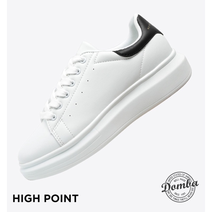 BTS Jungkook High Point Domba Shoes Black/White Shopee Philippines