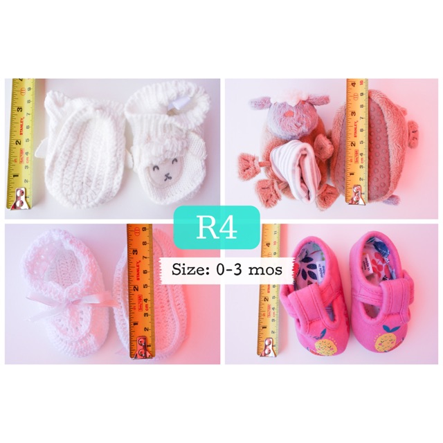 Assorted shoes for baby girls, 03 months Shopee Philippines