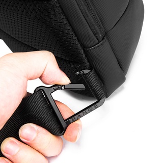 BANG Men Anti-theft Lock Sling Bag Waterproof USB Crossbody Bag #7