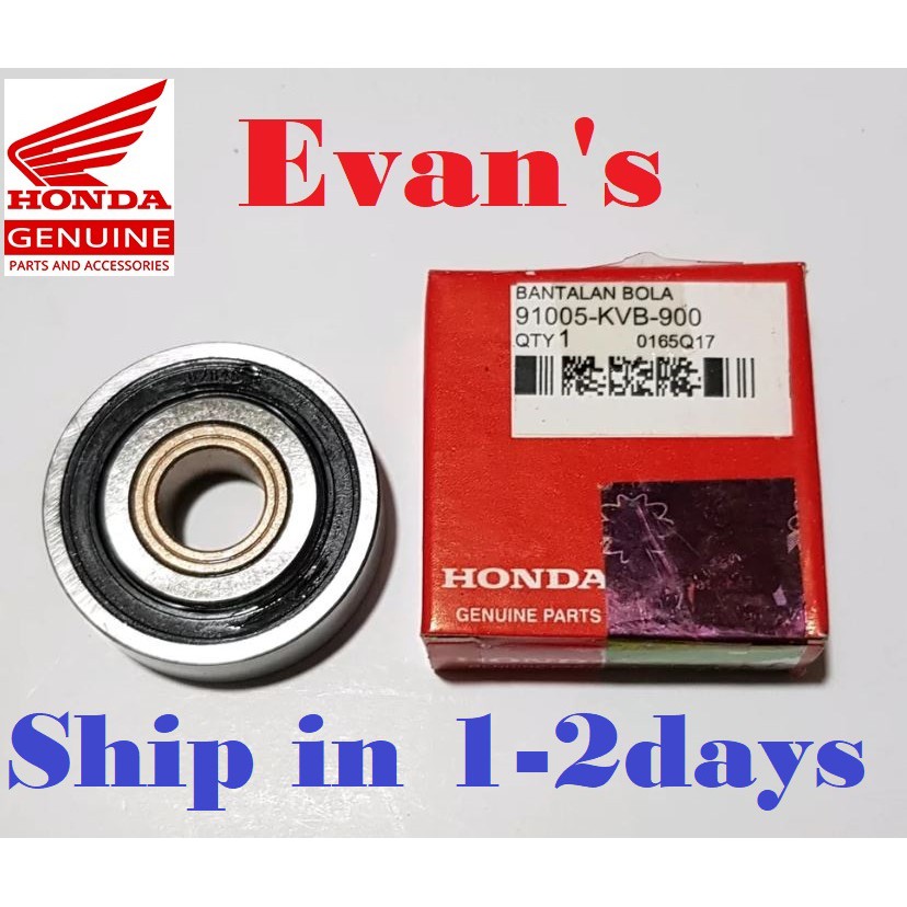 Genuine Honda CVT Bearing CLICK V1 V2(GC) Beat carb/Fi v1v2v3 Scoopy