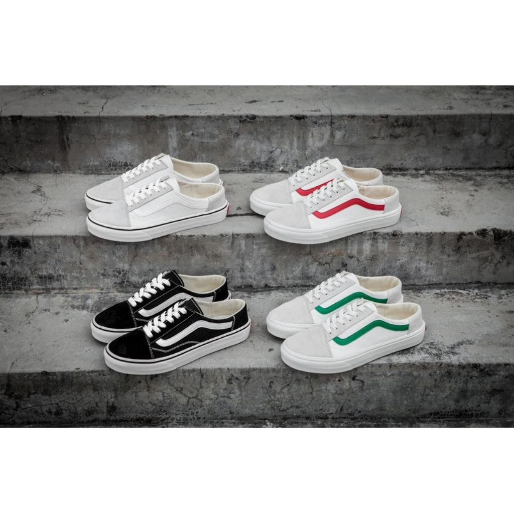 old skool mule black