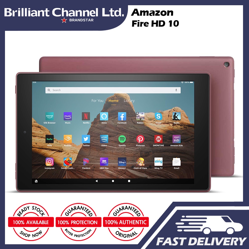 Amazon Fire HD 10 Tablet (10.1