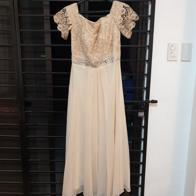 elegant gown for ninang