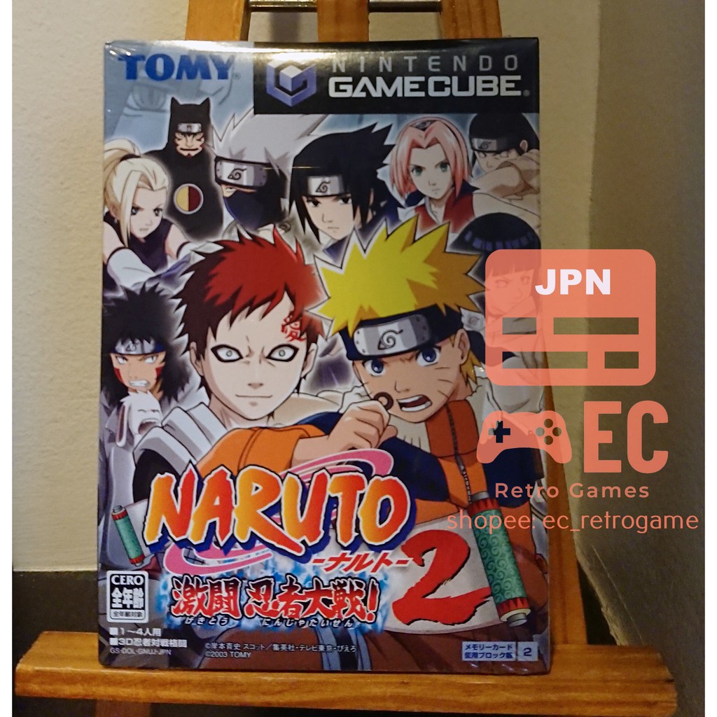 Brand New Naruto: Gekitou Ninja Taisen 2 Original NTSC-J GC GameCube Game |  Shopee Philippines