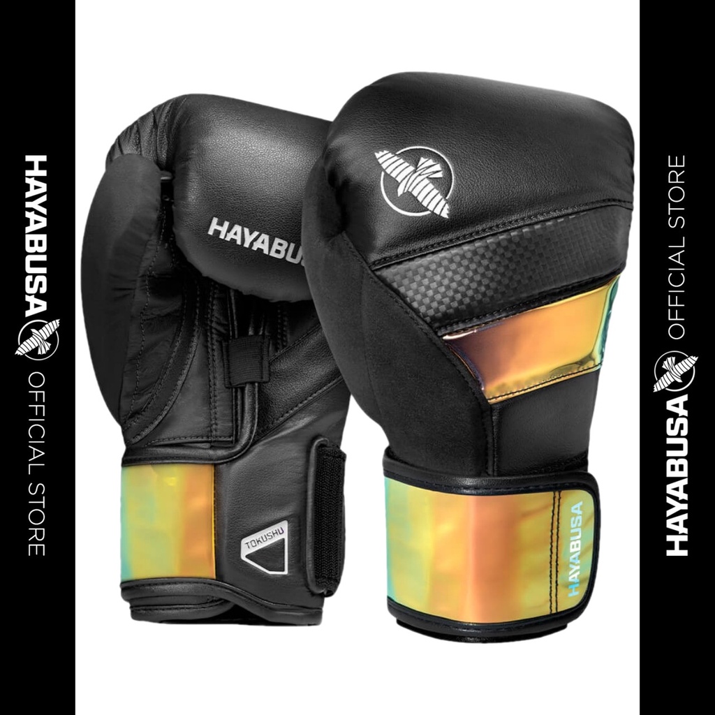 Hayabusa T3 Boxing Gloves Black Iridescent Shopee Philippines