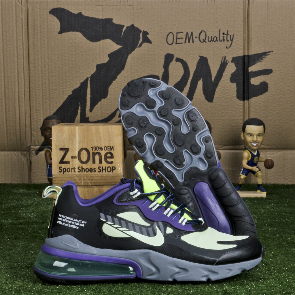 nike purple green shoes