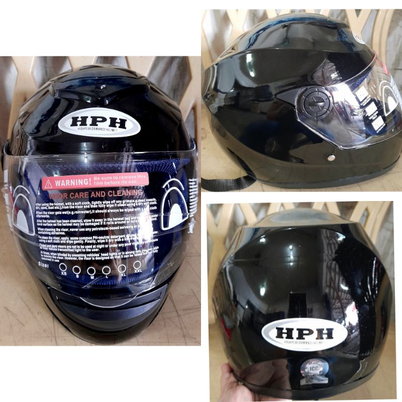 HPH Helmet (Full Face with ICC Sticker) Shopee Philippines