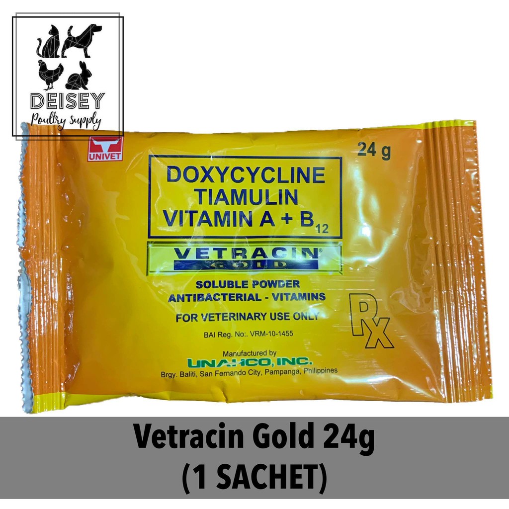 Vetracin Gold Powder 24grams (1 Sachet) Shopee Philippines