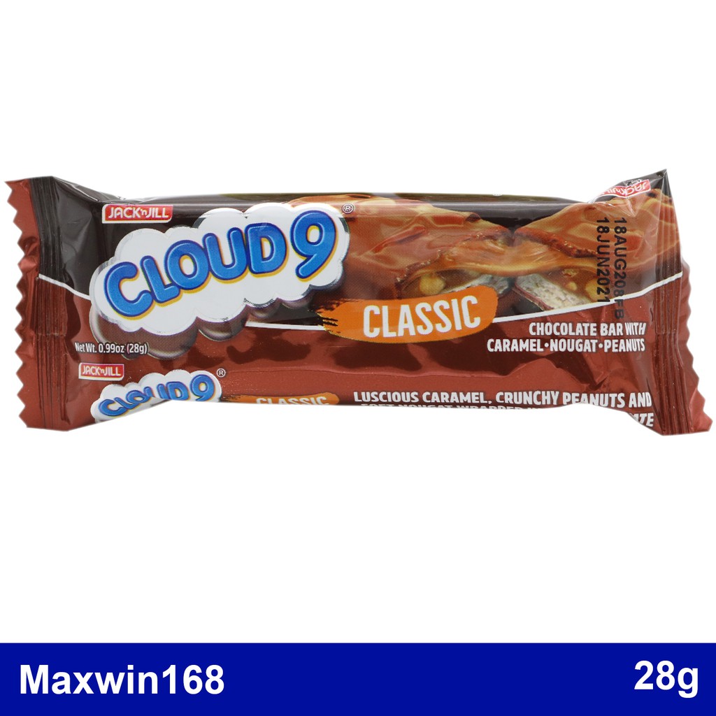 Cloud 9 Classic Chocolate Bar 28g | Shopee Philippines
