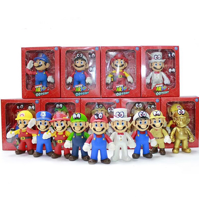 mario pvc figures