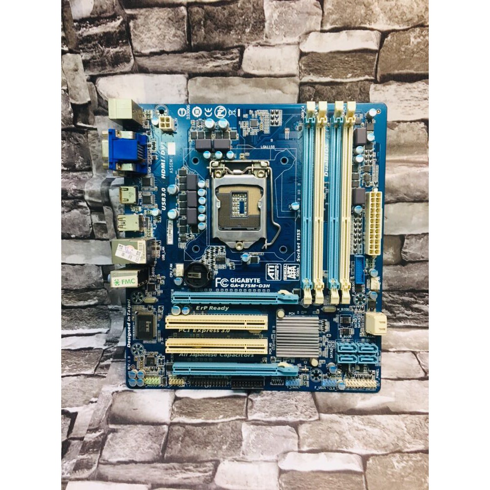 Gigabyte Ga 5m D3h Desktop 3rd Gen Motherboard 5 Socket Lga 1155 I3 I5 I7 Ddr3 32gb Used Rpckgd Shopee Philippines