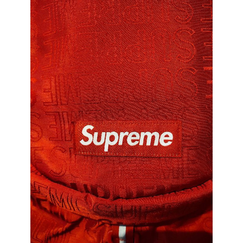 Brandnew Authentic Supreme Red Backpack | Shopee Philippines