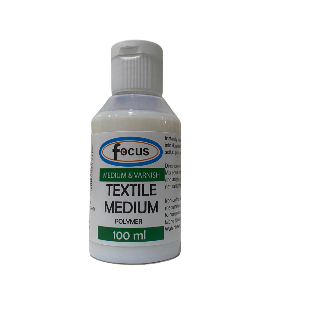Focus Textile Medium/ Fabric Medium 100 ml Shopee Philippines