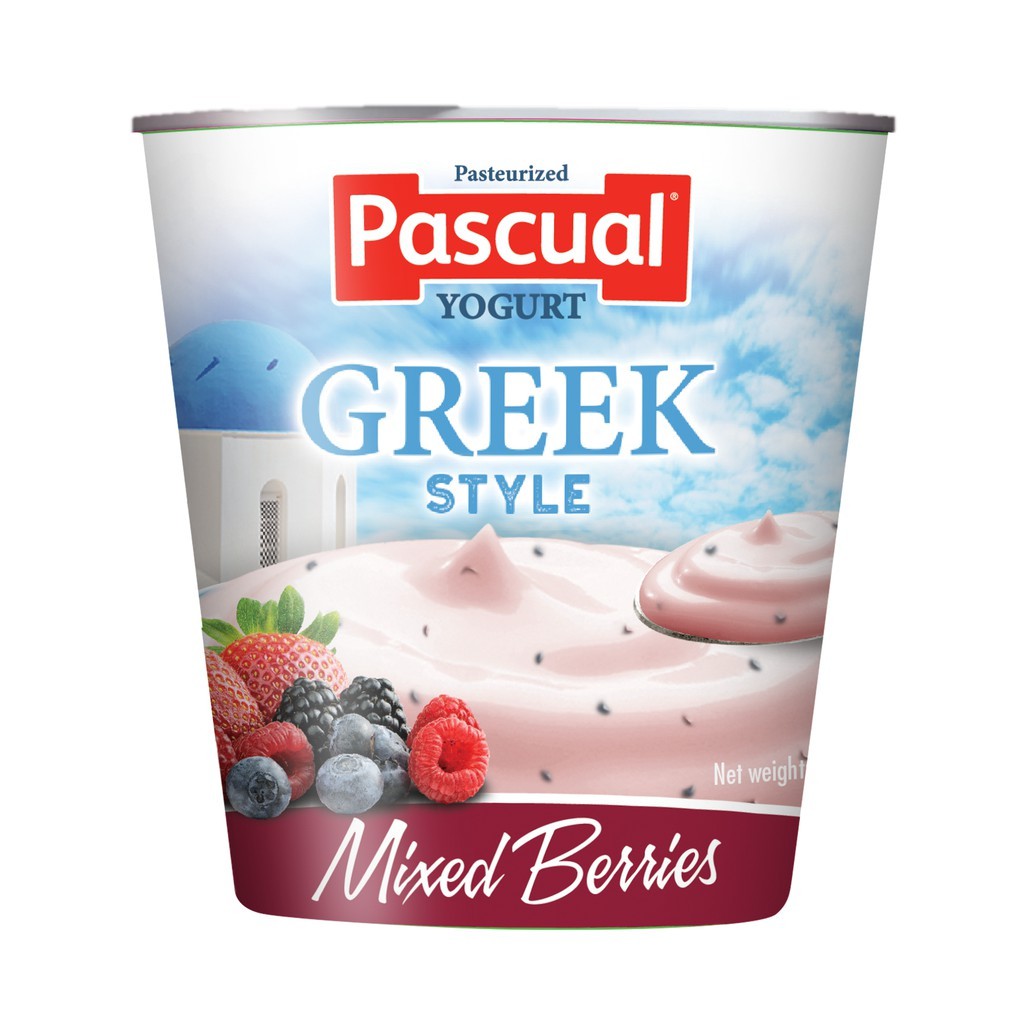 Pascual Creamy Delight Yogurt Greek Style Mixed Berries Ml X