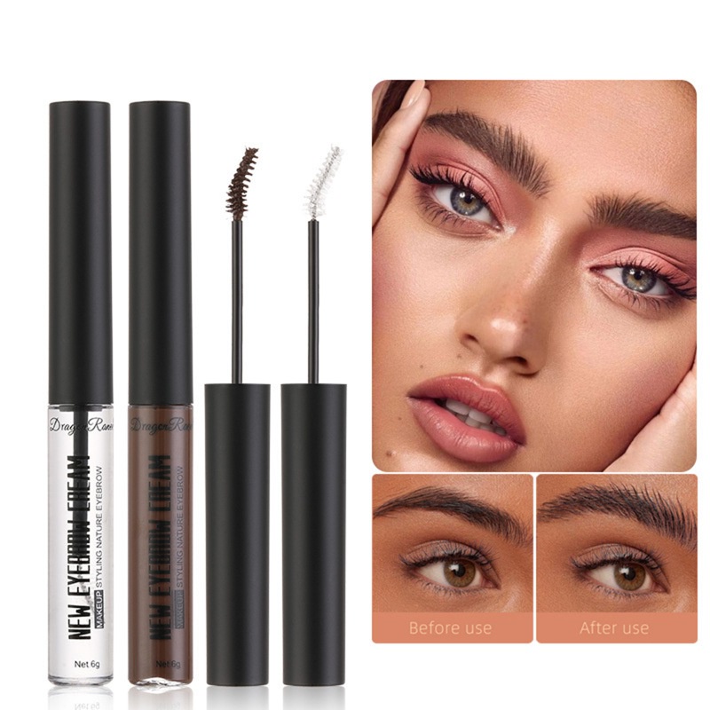 Transparent Eyebrow Dyeing Cream Natural Long Lasting Waterproof Smudge ...