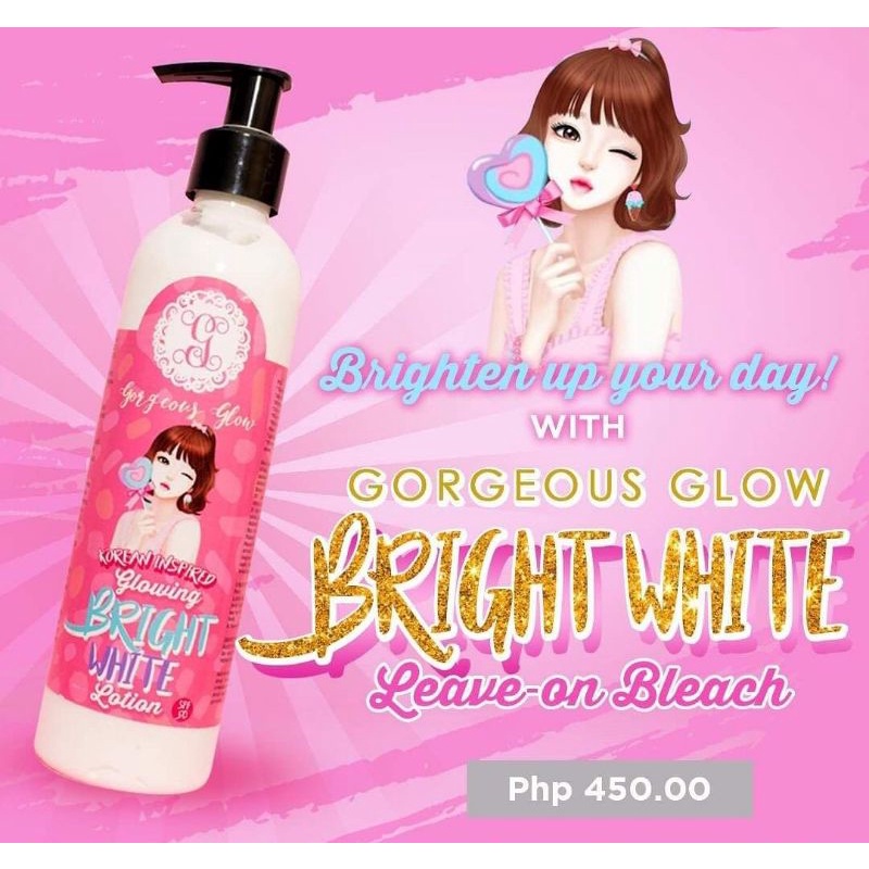 Glow Bright White Lotion (Korean Inspired) / Silky Lotion