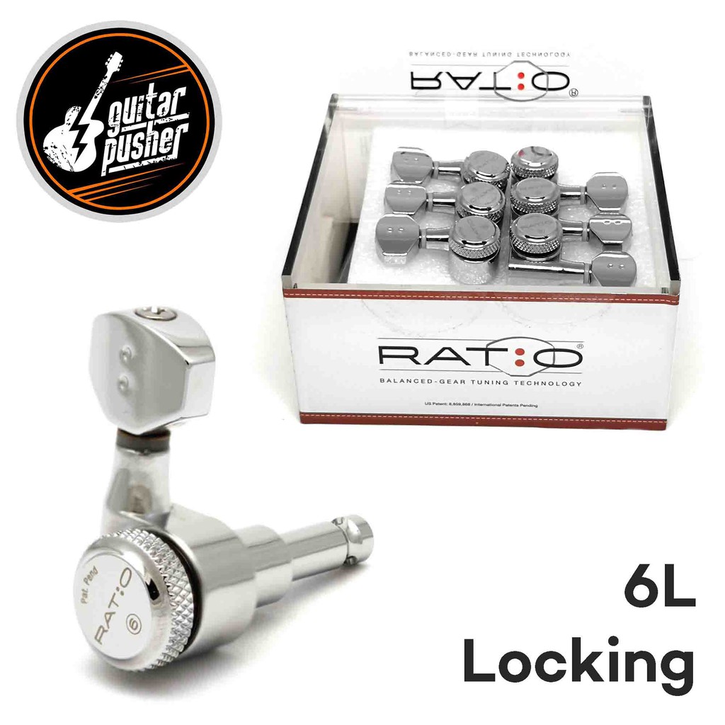 Graphtech Ratio Electric Locking 6 InLine Contemporary Mini 2 Pin Prl