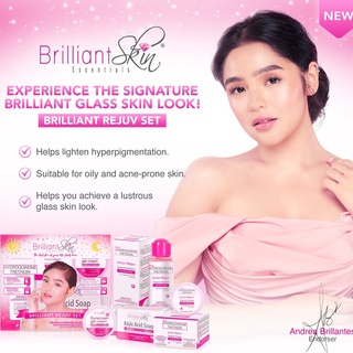 AUTHENTIC BRILLIANT SKIN REJUV SET NEW PACKAGING FDA APPROVED with CPR ...