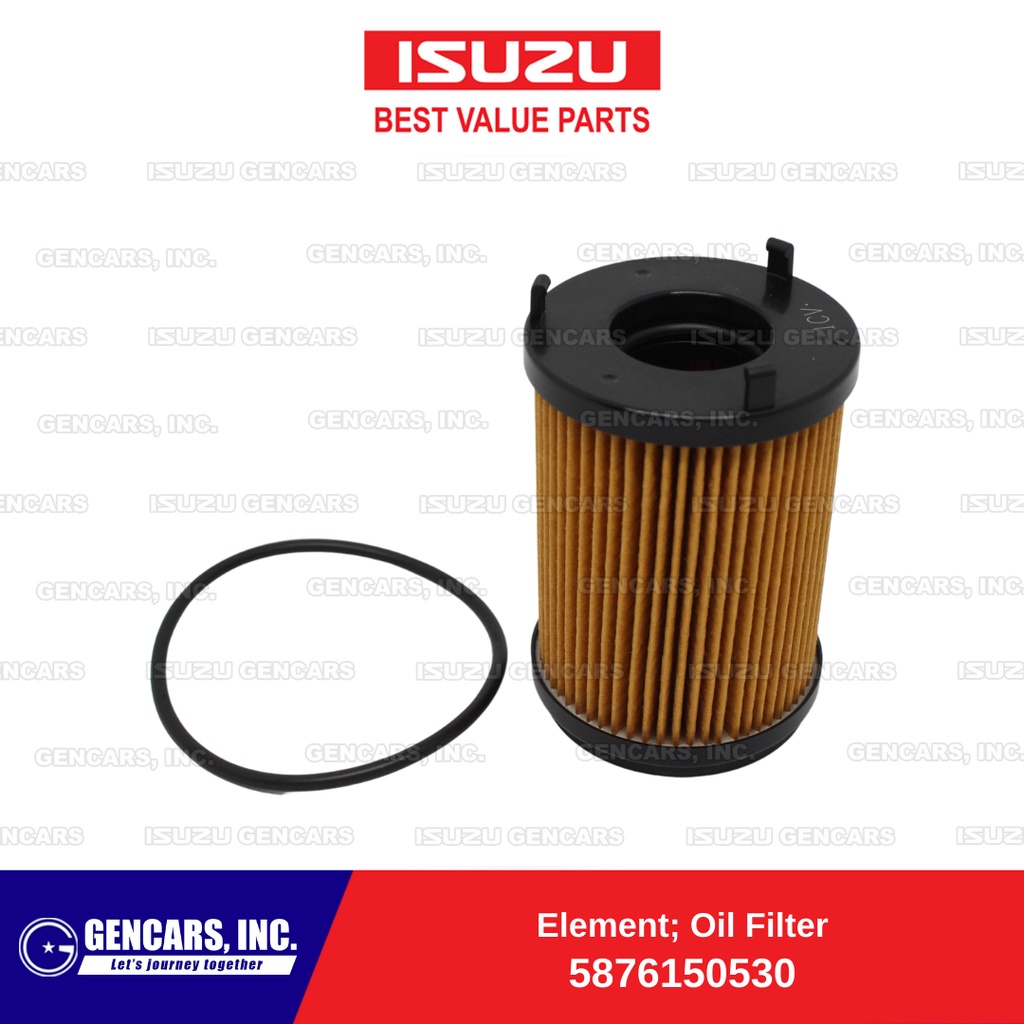 Isuzu Oil Filter for Dmax / Mux 2018- 2021 RZ4E Euro4 (5-87615053-0 ...