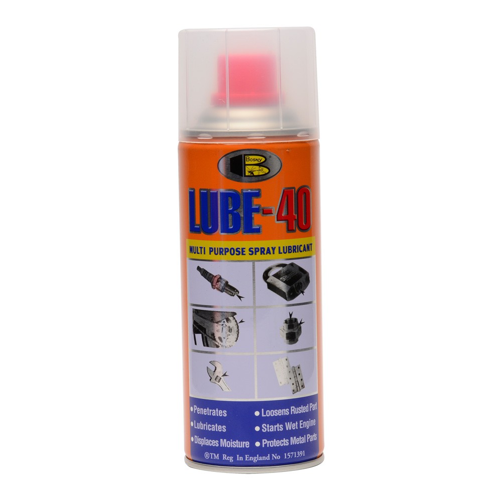 Bosny Lube 40 MultiPurpose 200cc Lubricating Oil (Clear) Shopee