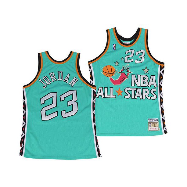 : Michael Jordan Autographed & Embroidered 1996 All-Star Game  East Authentic Mitchell & Ness Jersey -L96 : Sports & Outdoors