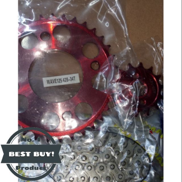 sprocket honda wave 125