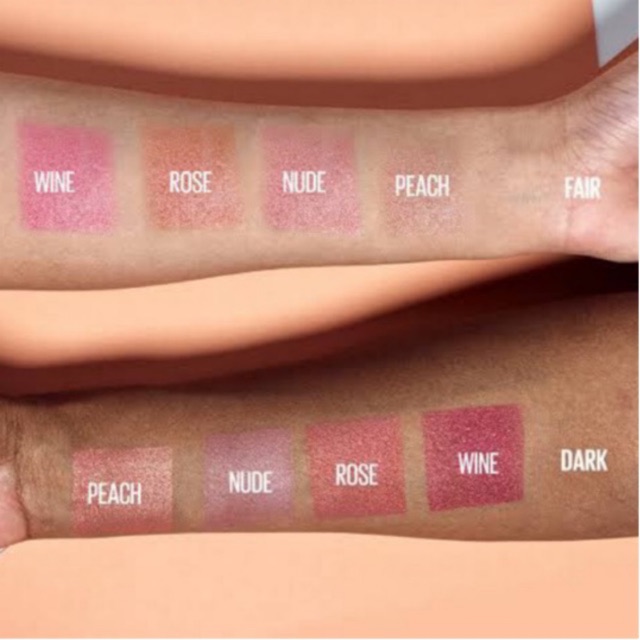 fit me blush swatches