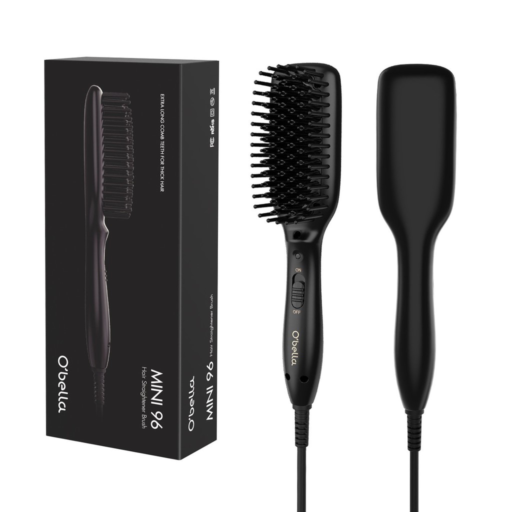 dual voltage hair straightener brush