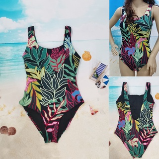 Swimsuit For Women One Piece Swimsuit Lady Padded Swimwear New Bikini Swimming Attire Flower Print