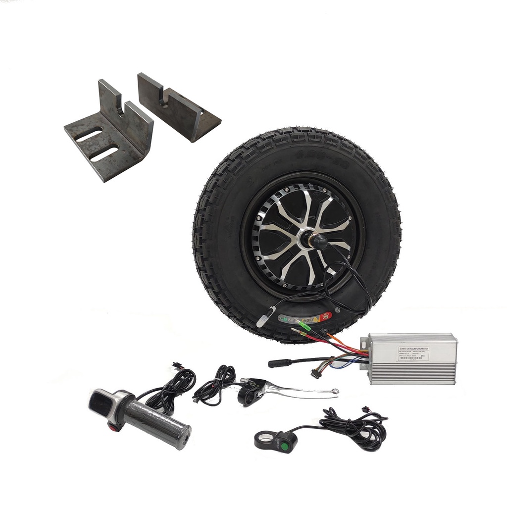 Wheelbarrow Motor Kit 36V1000W With Controller LED And Reverse Function