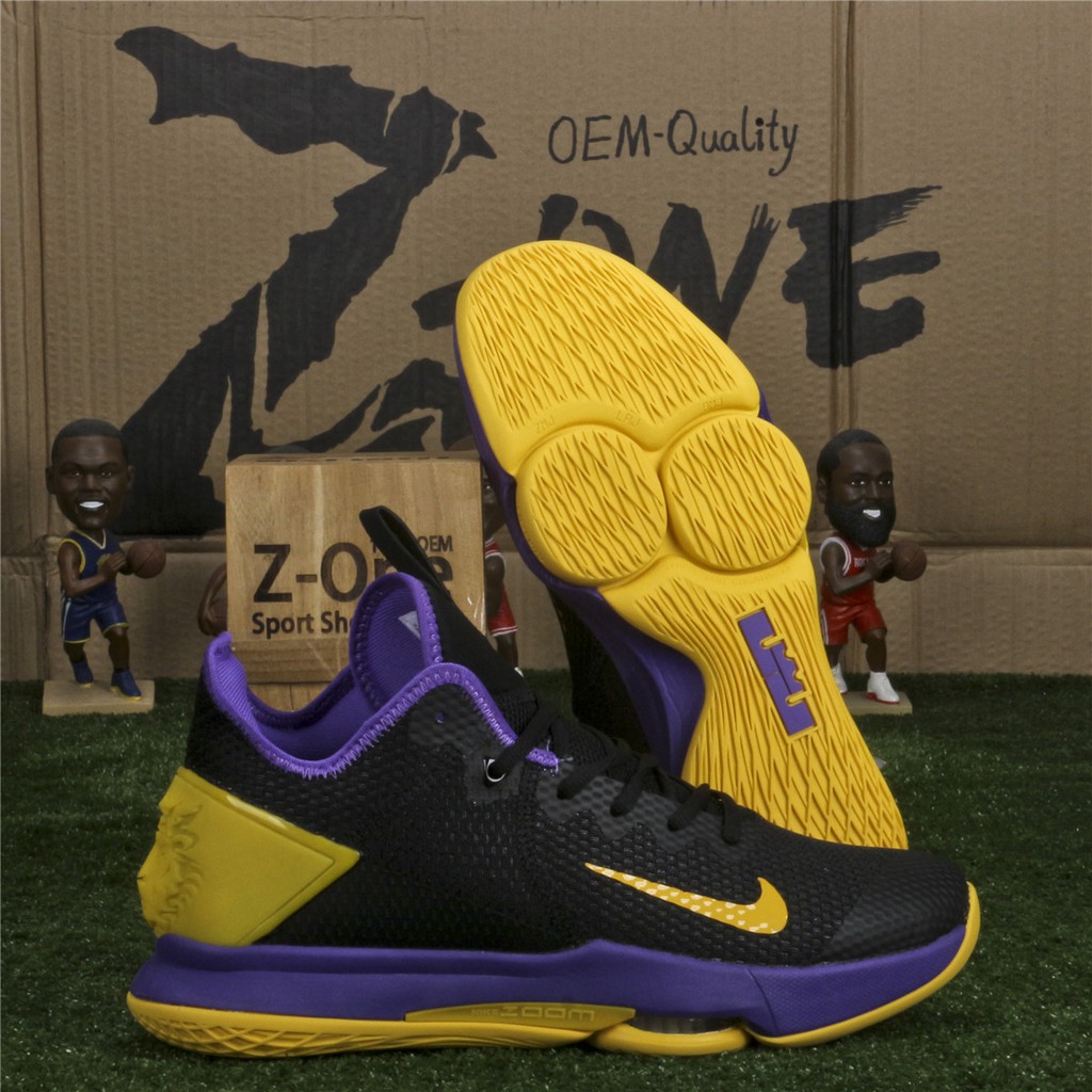 lebron witness 4 black and yellow