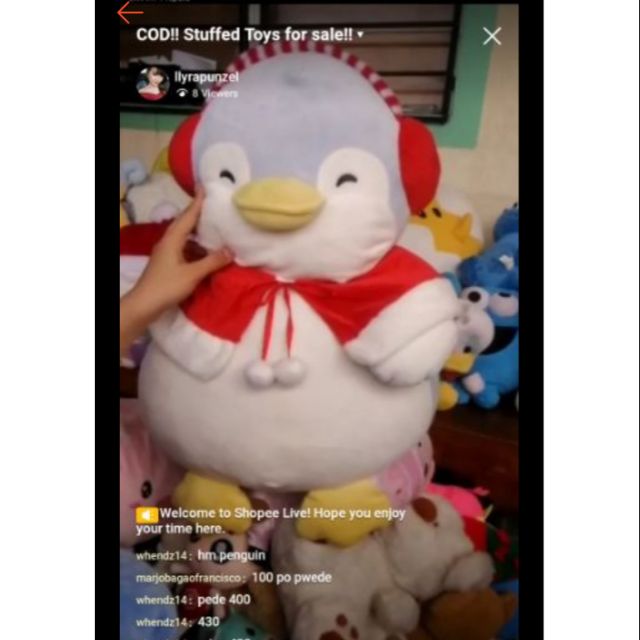 miniso big penguin