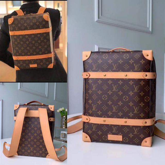 Louis Vuitton LV Monogram Soft Trunk Backpack | Shopee Philippines