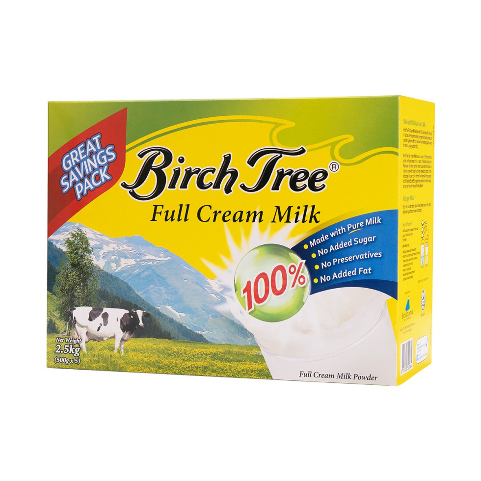 birch tree full cream milk 【local COD】 birch tree milk powder Birch