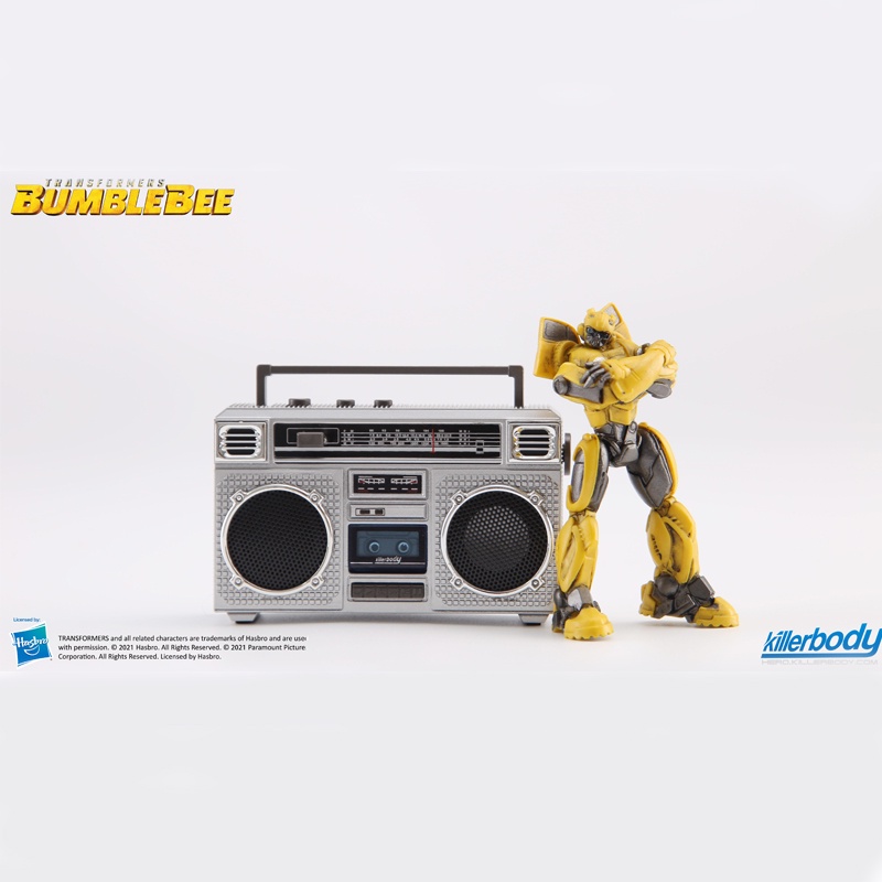 New Transformers Bumblebee Mini Retro Cassette Player w/ FM Radio
