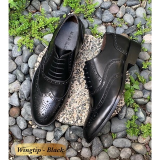 Marquins Formal Dress Leather Shoes for MEN - Wingtip