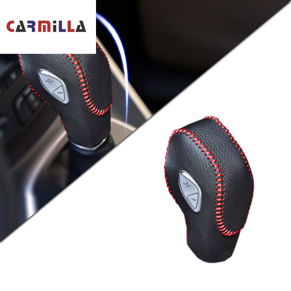 leather shift knob cover