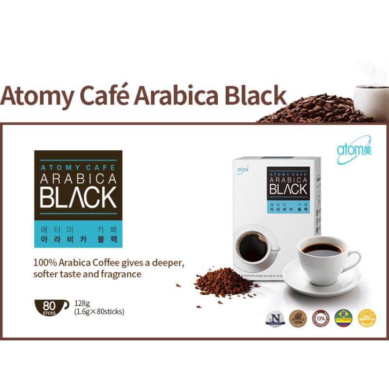 Atomy Cafe Arabica Black Shopee Philippines