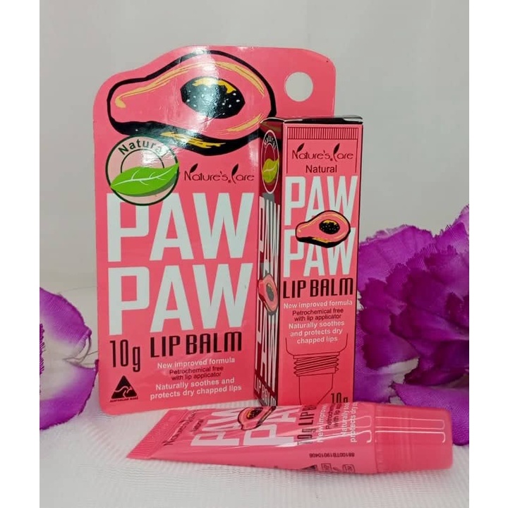 Nature's CareAll Natural Paw Paw Lip Balm 10g Shopee Philippines